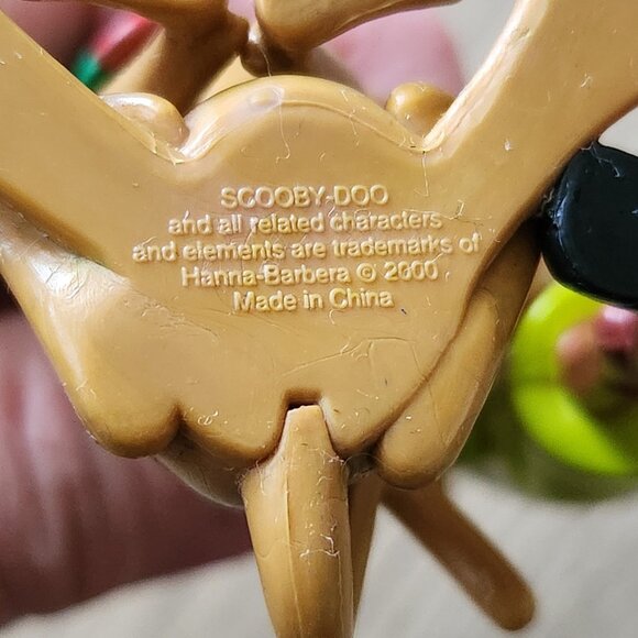 Vintage Scooby Doo Shaggy Christmas Ornament 3 5/8" Stocking Hanna Barbera 2000 - Picture 5 of 8